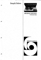 Bang & Olufsen - Beogram_4002-Service-Manual